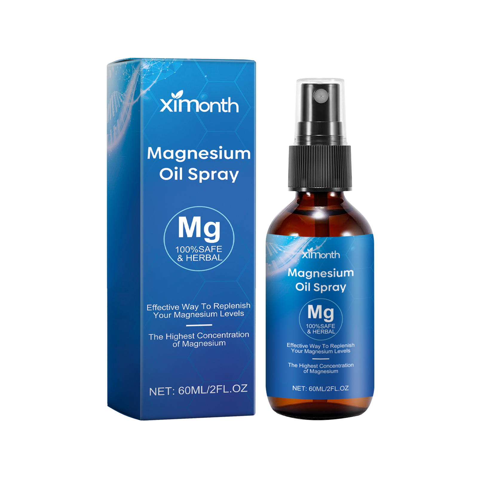 Bath Salts Magnesium - Magnezyum Yağı Spreyi, Saf Magnezyum Yağı