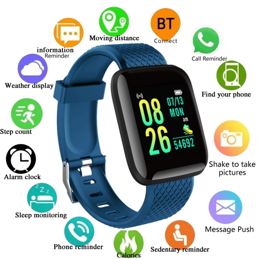 Health Wellness Bracelet - Spor Smartwatch Spor Bilezik müzik kontrol