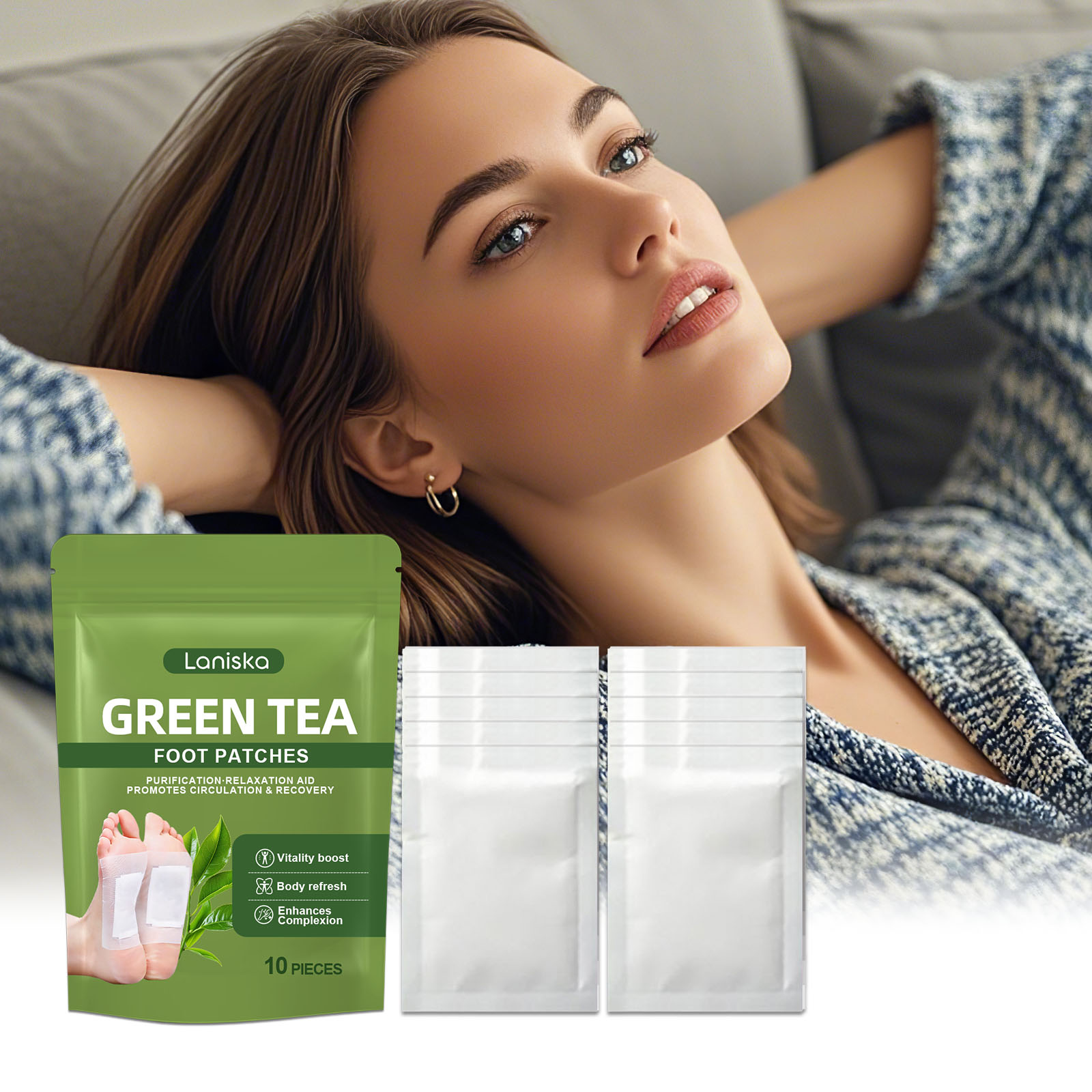 Doğal Detoks Ayak Bandı Stres  - Detox Foot Patch incelemesi ve fiyatı