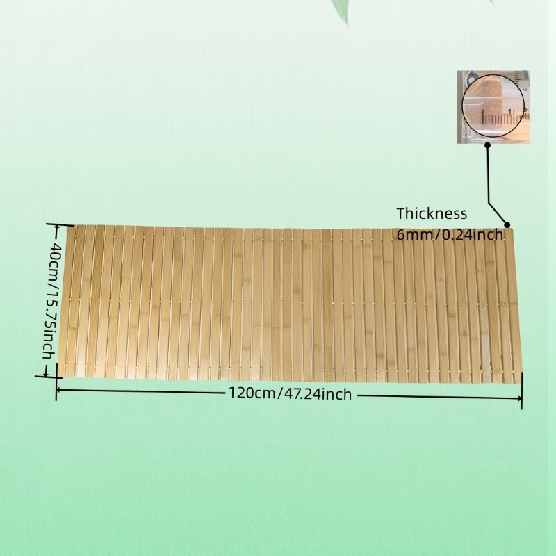 40 X 120Cm Büyük Boy Bambu Ban - Bamboo Bath Mat incelemesi ve fiyatı