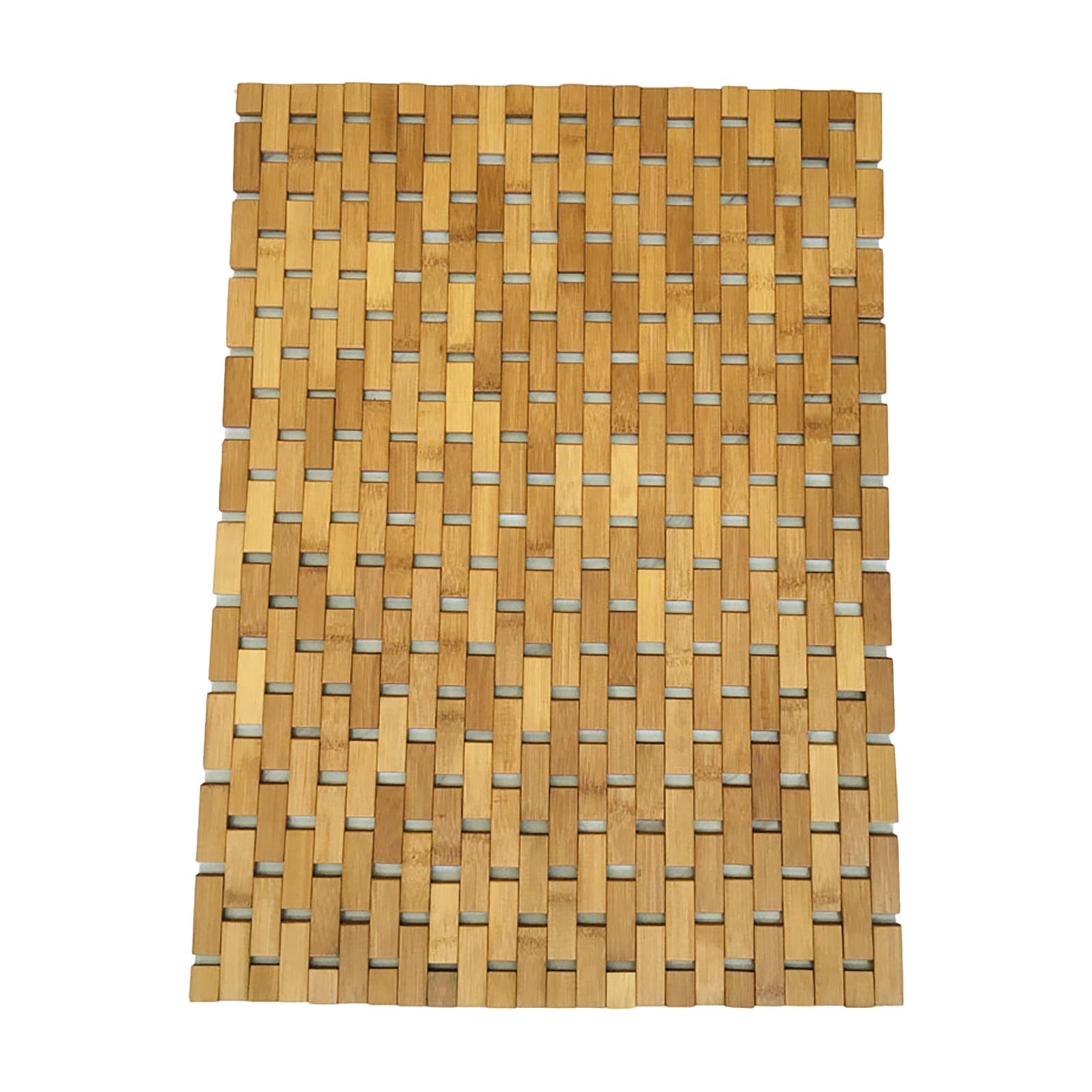 Kaymaz Bambu Ahşap Banyo Halıs - Bamboo Bath Mat incelemesi ve fiyatı