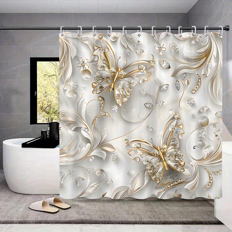 4 adet Zarif Kelebek Duş Perde - Bamboo Bath Mat incelemesi ve fiyatı
