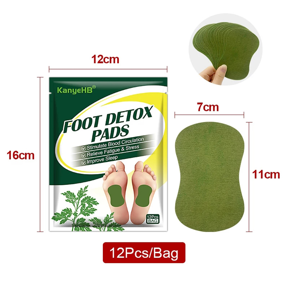 Detoks ayak yamalar pedleri 12 - Detox Foot Patch incelemesi ve fiyatı