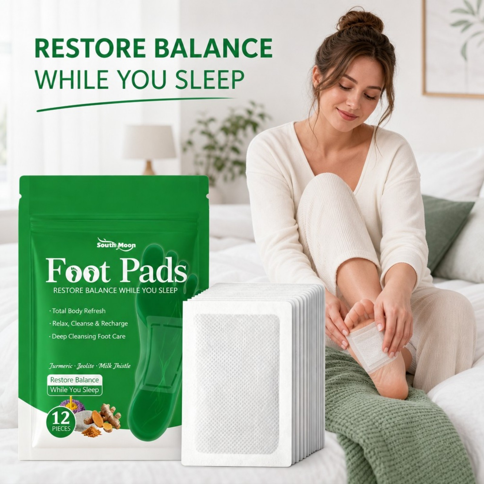 12/36/60/120 adet Zerdeçal Aya - Detox Foot Patch incelemesi ve fiyatı